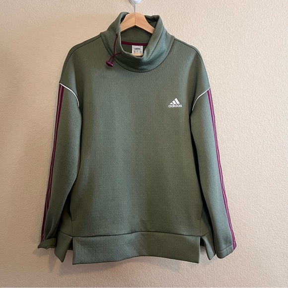 Adidas Women's Intuitive Warmth Sweatshirt Size Large - Picture 3 of 8